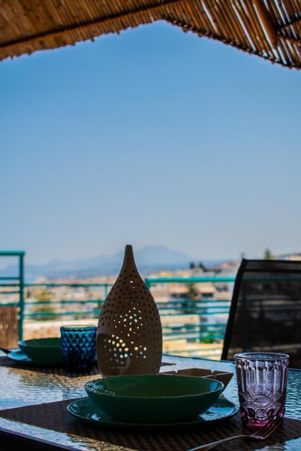 Rooftop With Sea View In Central Rethymno Exterior photo