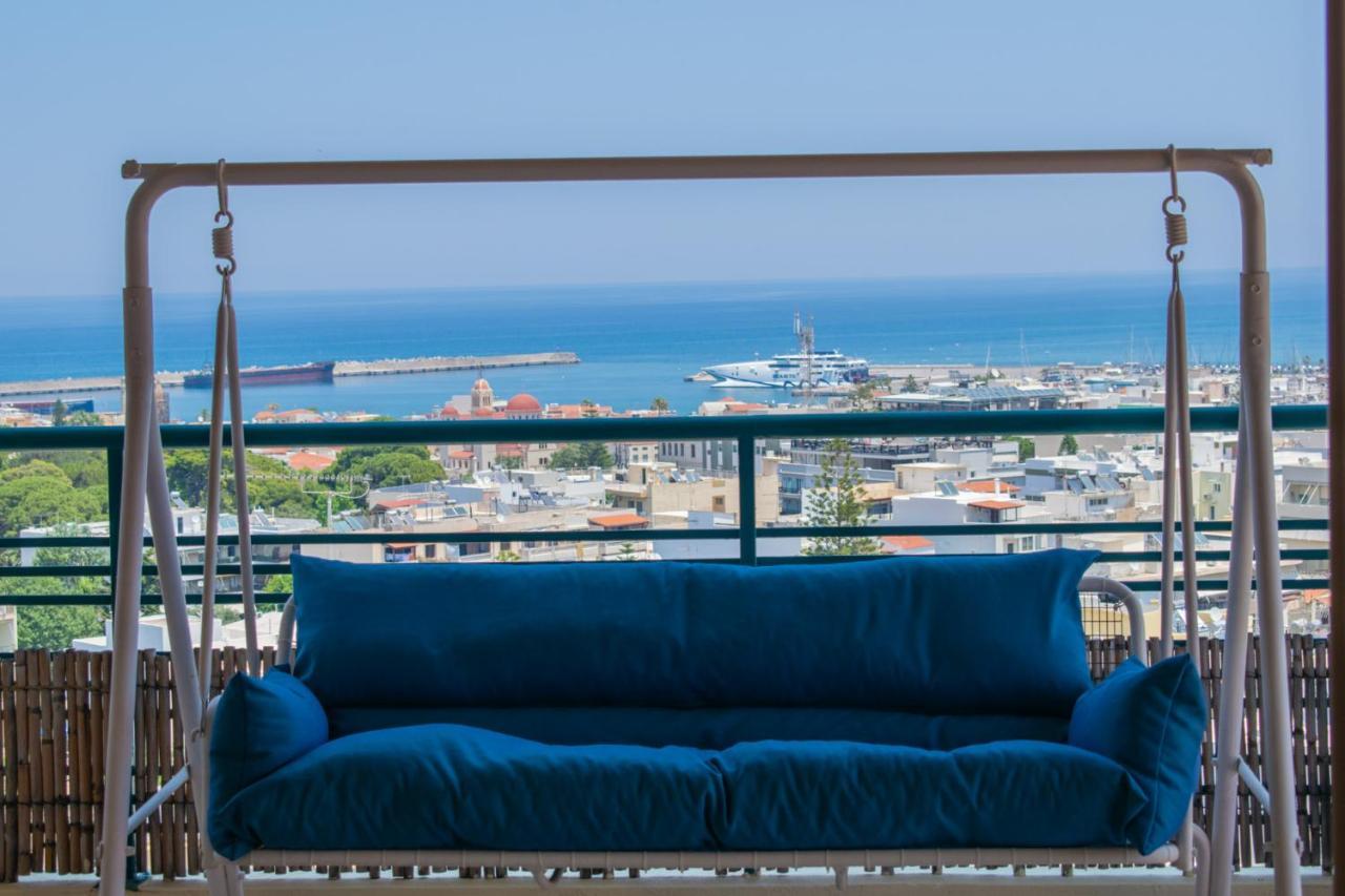 Rooftop With Sea View In Central Rethymno Exterior photo