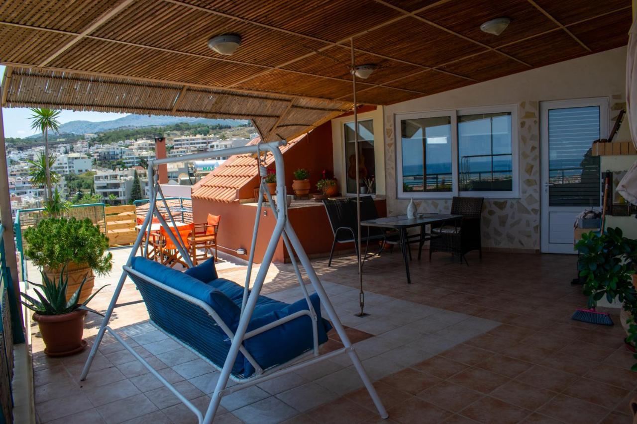 Rooftop With Sea View In Central Rethymno Exterior photo