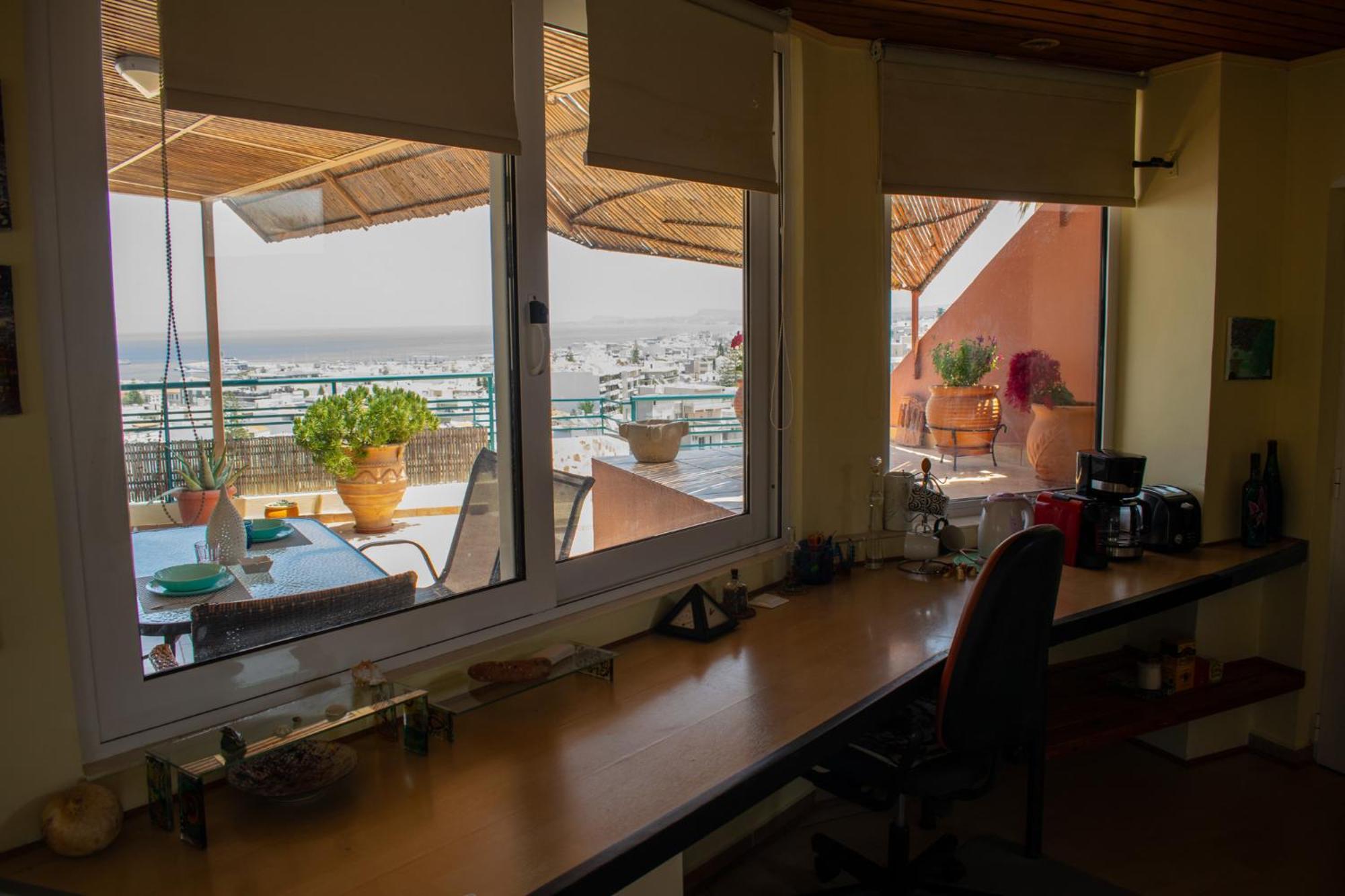Rooftop With Sea View In Central Rethymno Exterior photo
